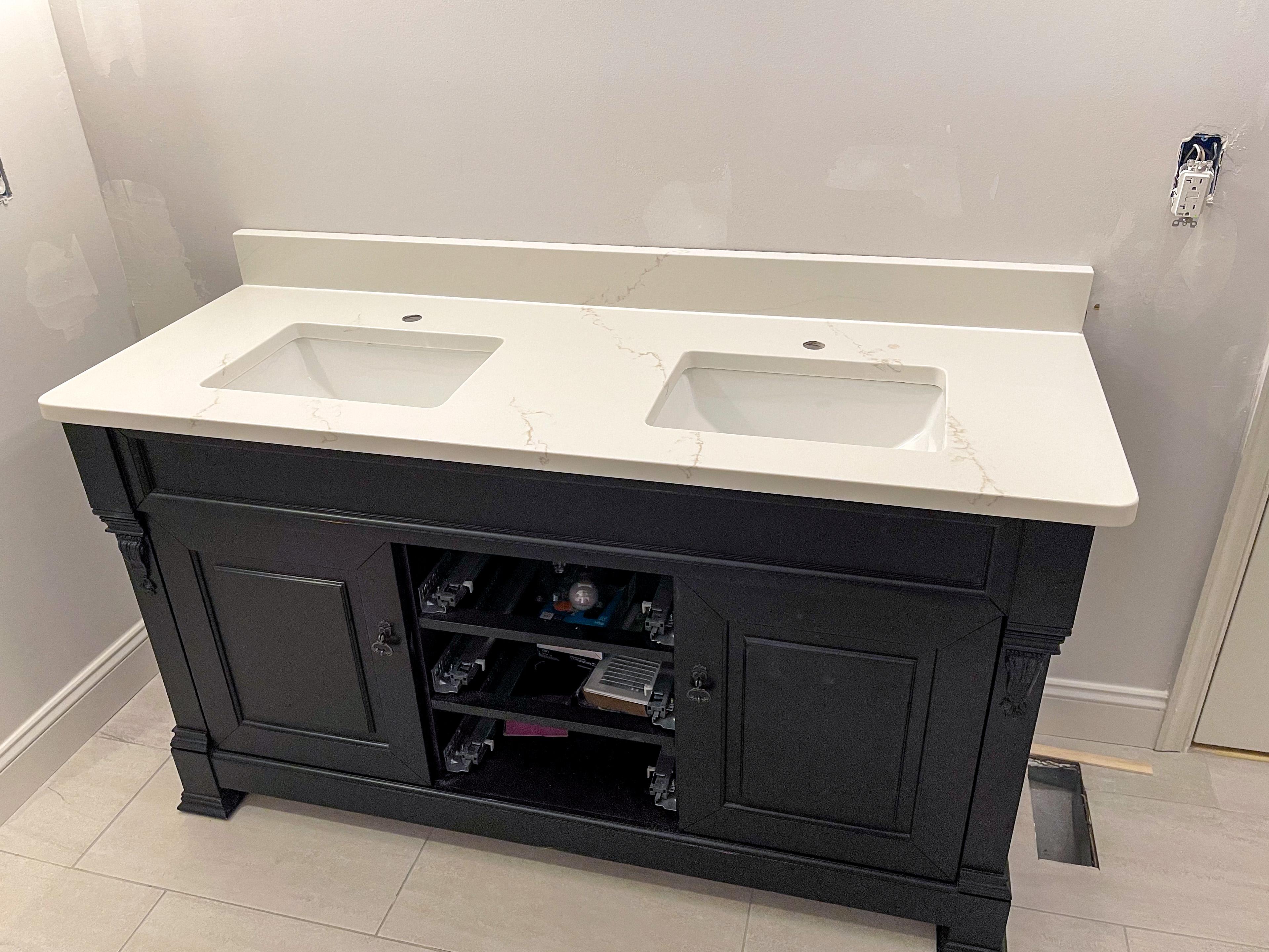 GWJ Granite bathroom project