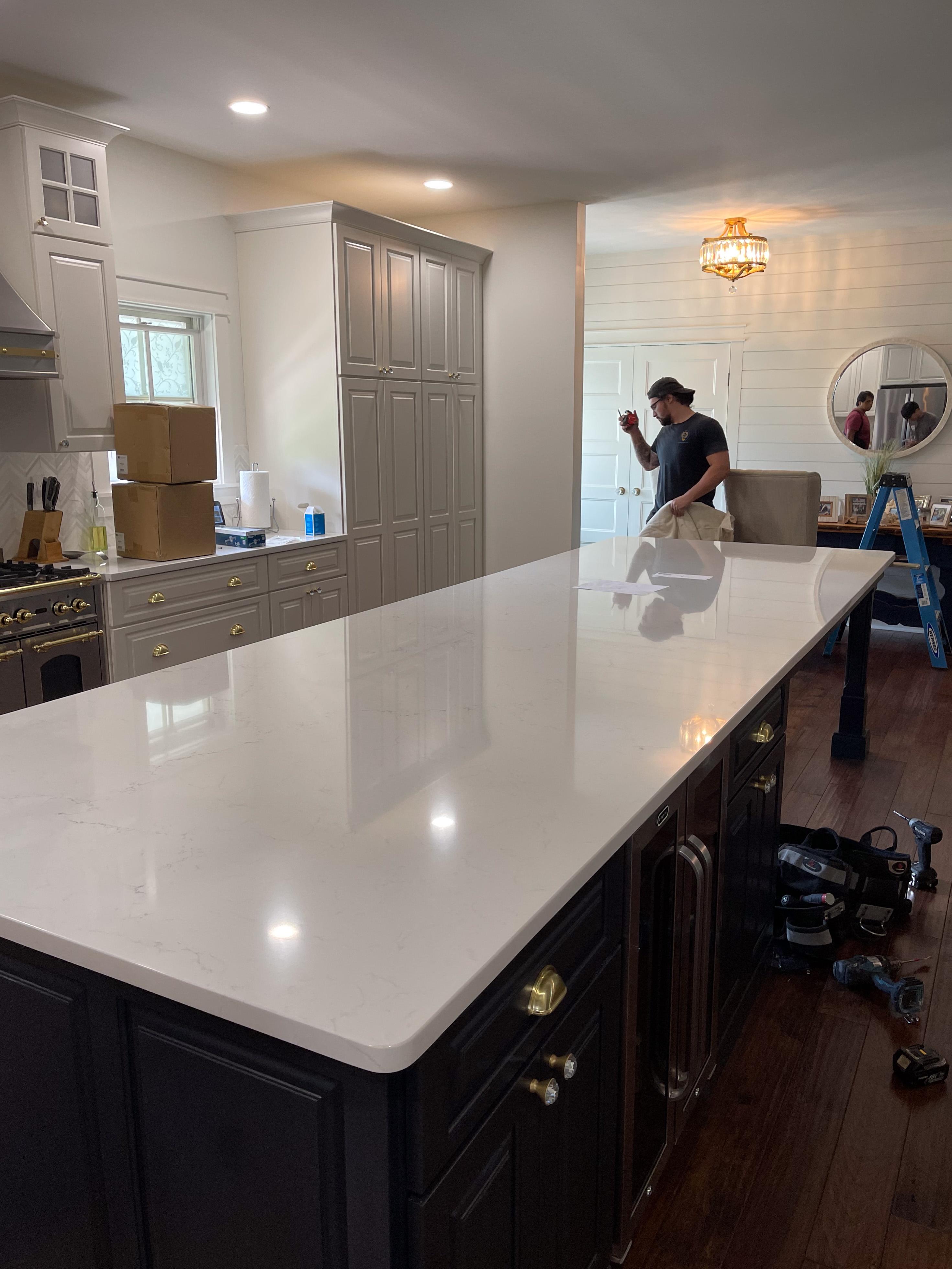 GWJ Granite kitchen project