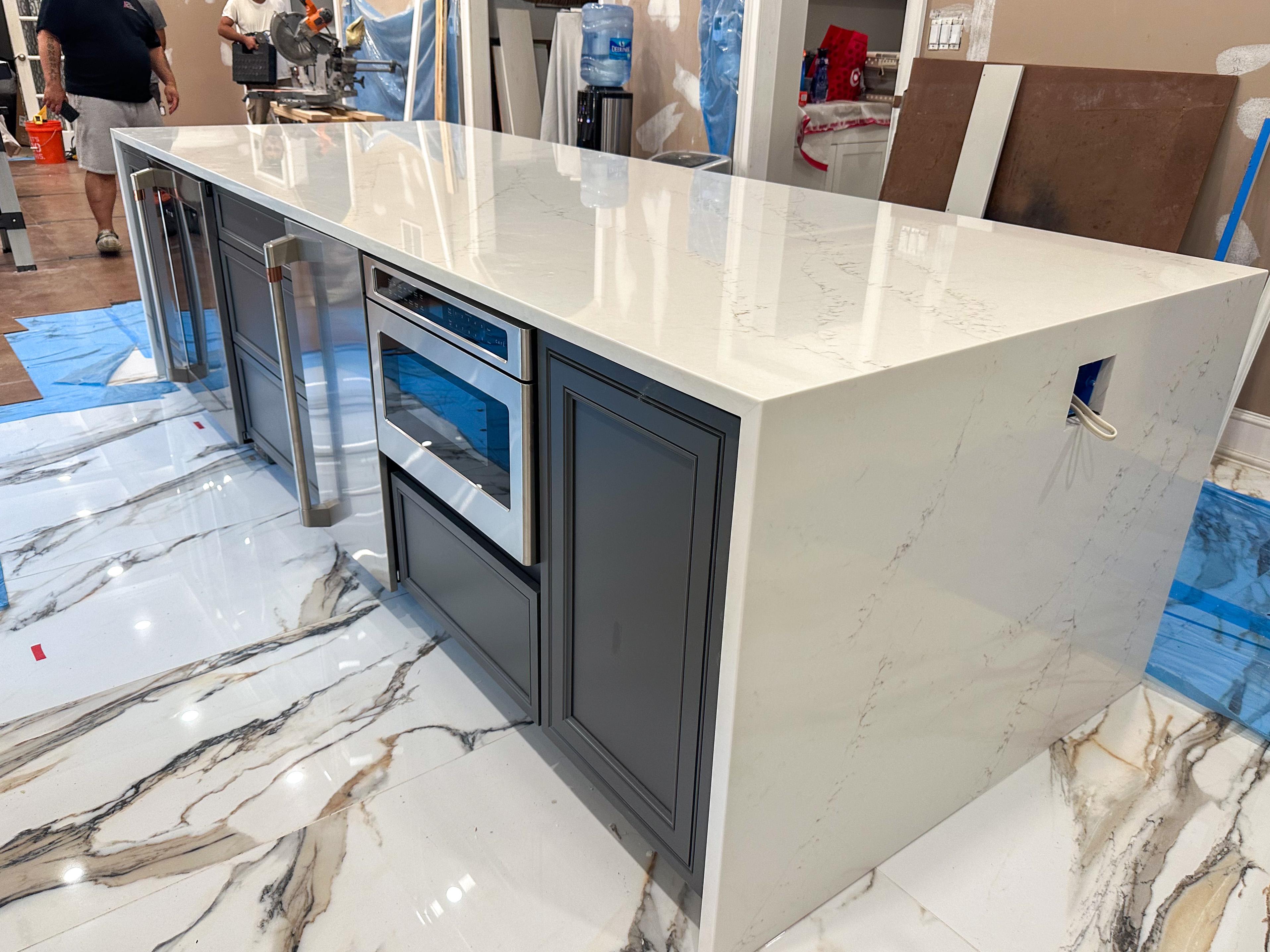 GWJ Granite kitchen project