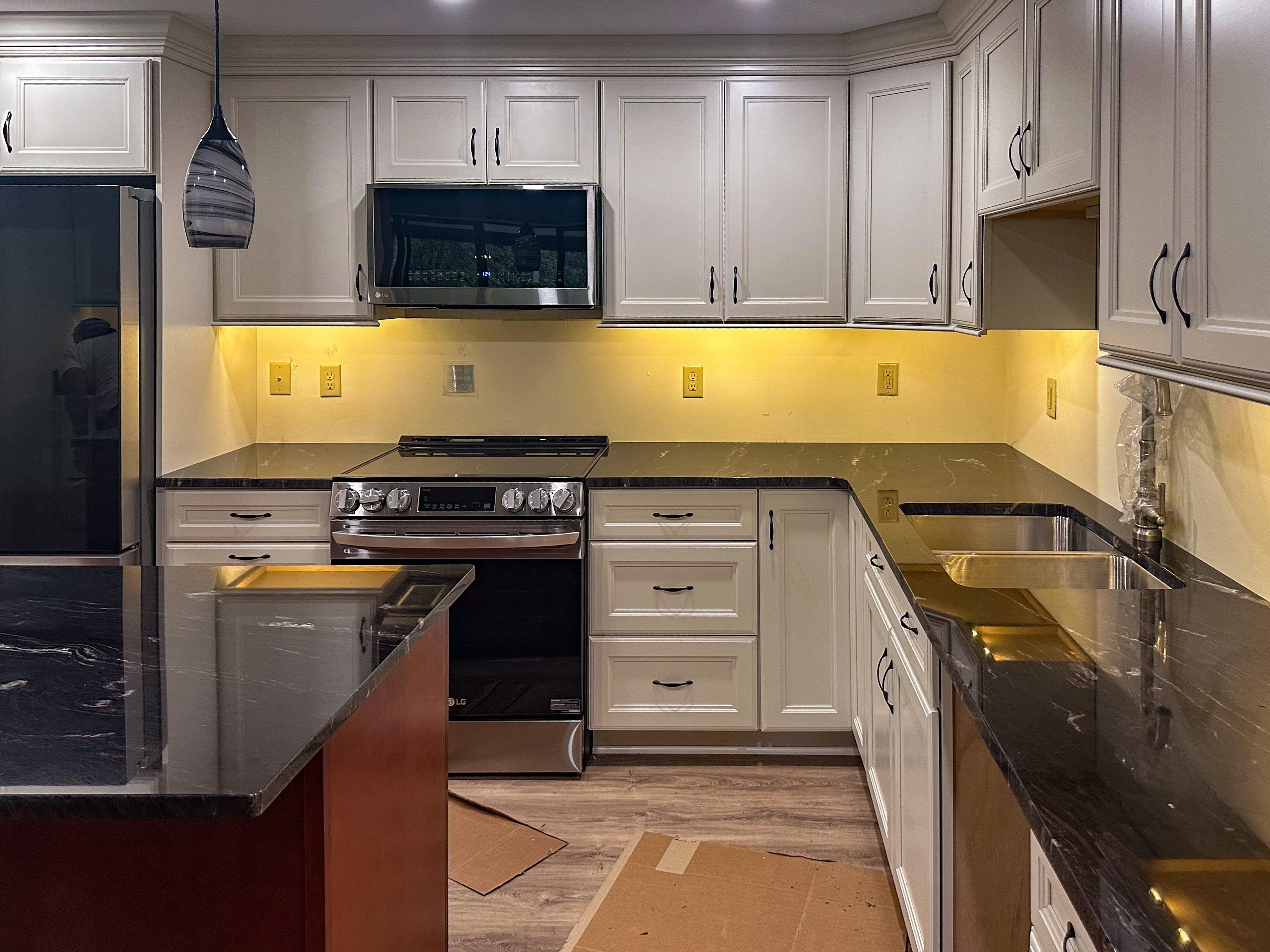GWJ Granite kitchen project