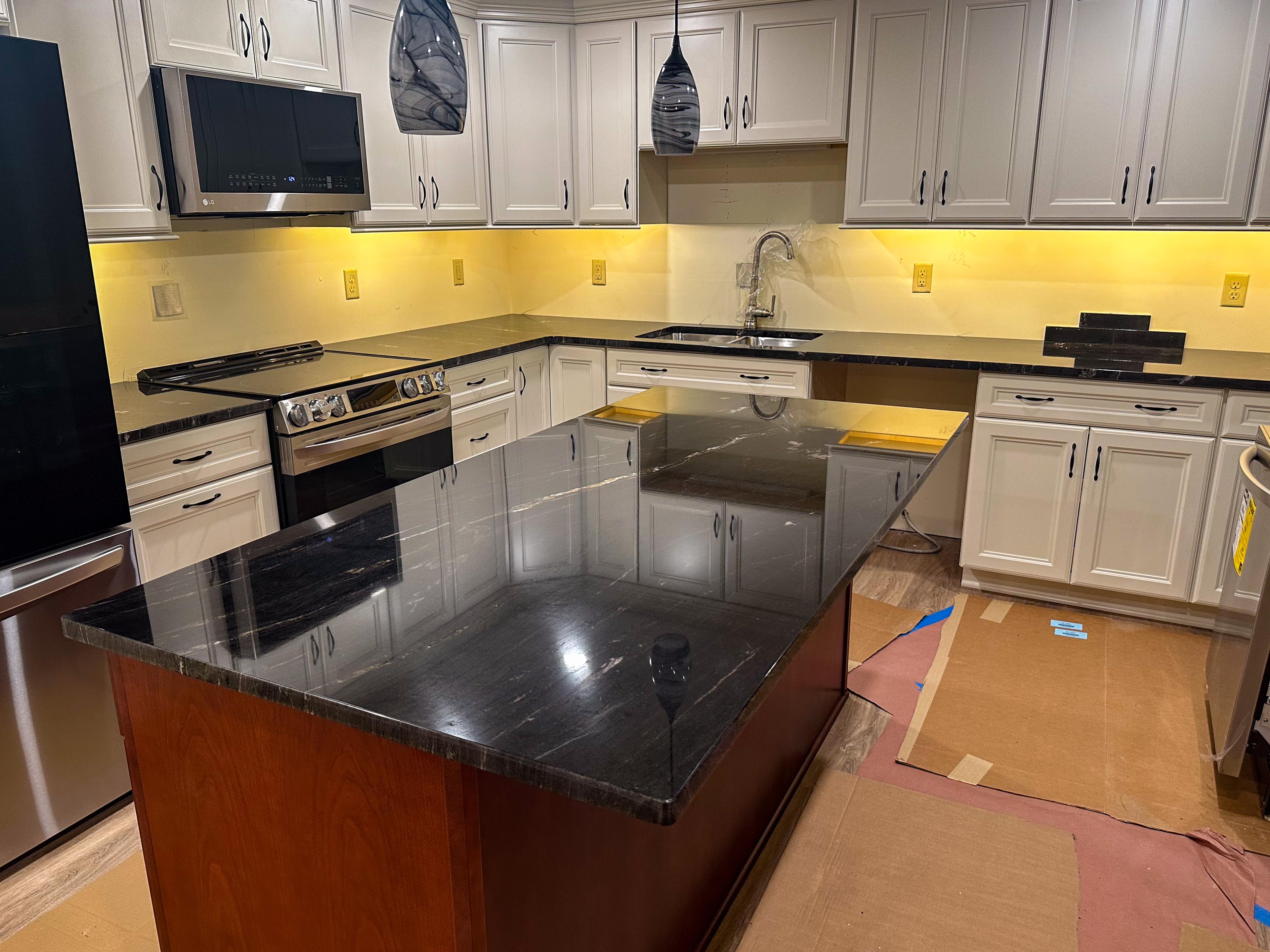 GWJ Granite kitchen project